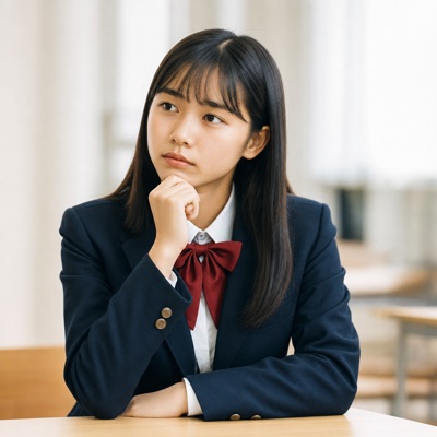 留学に悩む学生