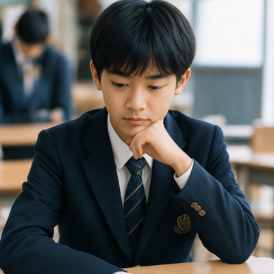 学校選びに悩む学生